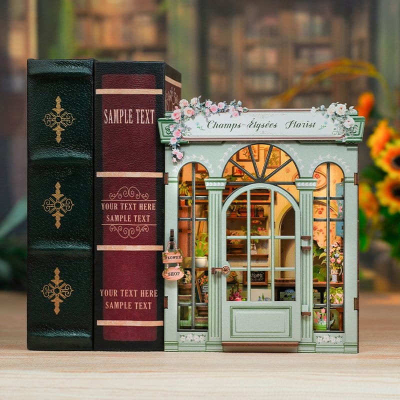 Miniature House Model Kit Champs-Élysées Florist 18 x 16 cm  