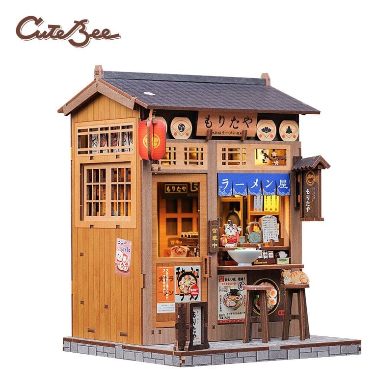 Miniature House Model Kit Morita-Ya 21 x 16 cm  