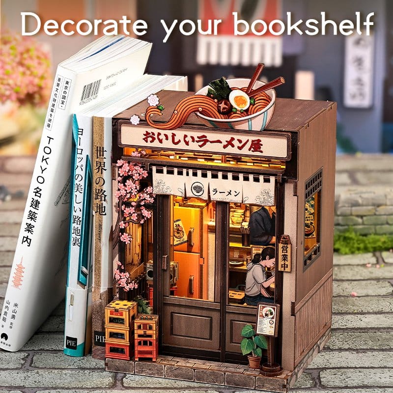 Miniature House Model Kit Oishii Kyoto 22 x 13 cm  