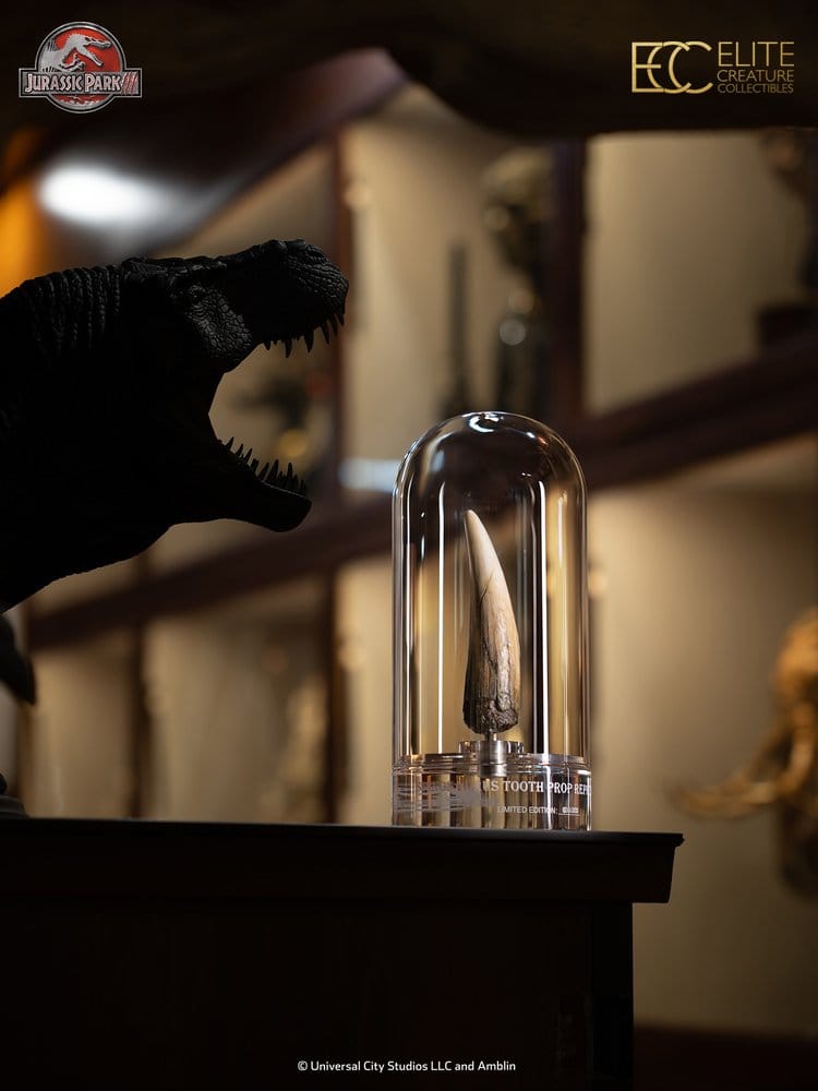 Jurassic Park III Prop Replica 1/1 Scale Spinosaurus Tooth, 14 cm
