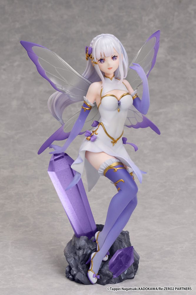 Re:Zero Starting Life in another World PVC Statue 1/7 Emilia Jewel Princess 24 cm    