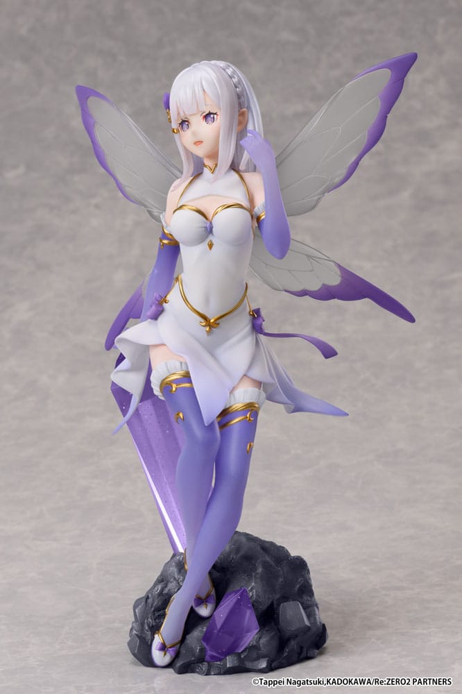 Re:Zero Starting Life in another World PVC Statue 1/7 Emilia Jewel Princess 24 cm    