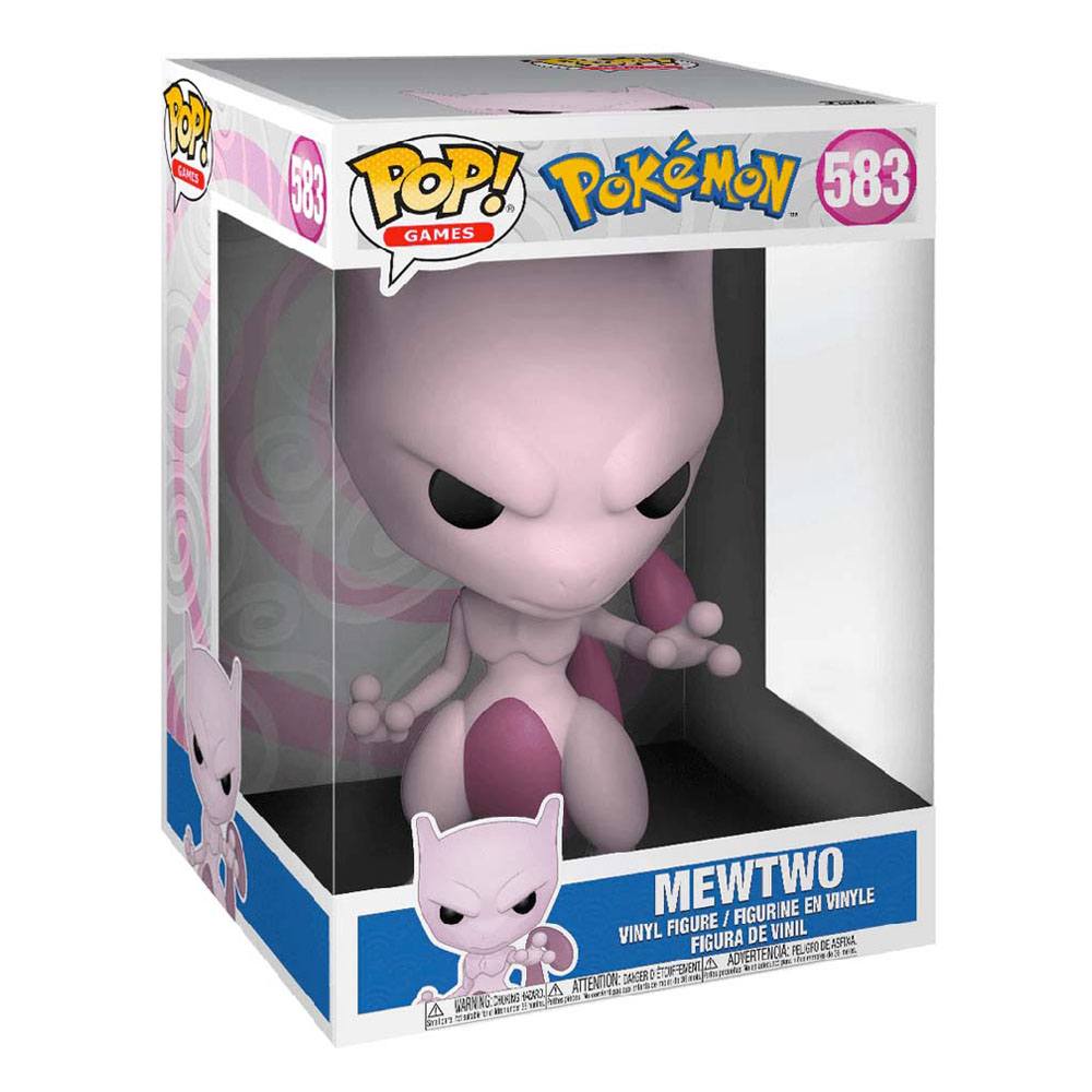 Pokemon Super Sized Jumbo POP! Vinyl Figur Mewtwo (EMEA) 25 cm