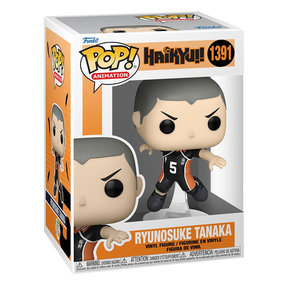 Haikyu!! POP! Animation Vinyl Figur Tanaka 9 cm