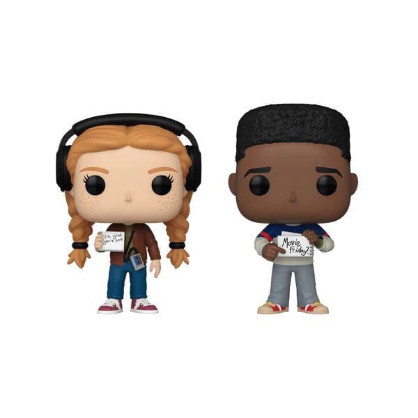 Stranger Things POP! Animation Vinyl Figures 2-Pack: Max & Lucas, 9 cm