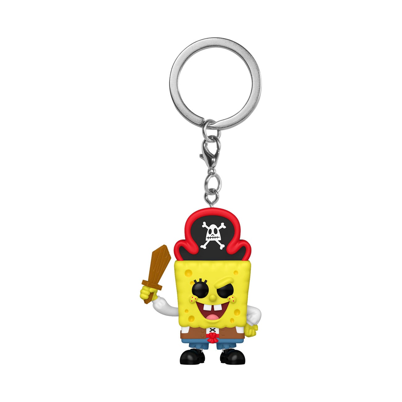 The SpongeBob Movie (2025) POP! Vinyl Schlüsselanhänger 4 cm SpongeBob SquarePants