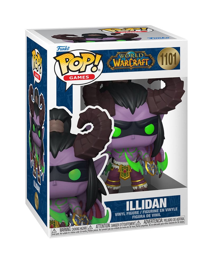 World of Warcraft POP! Games Vinyl Figur Illidan 9 cm