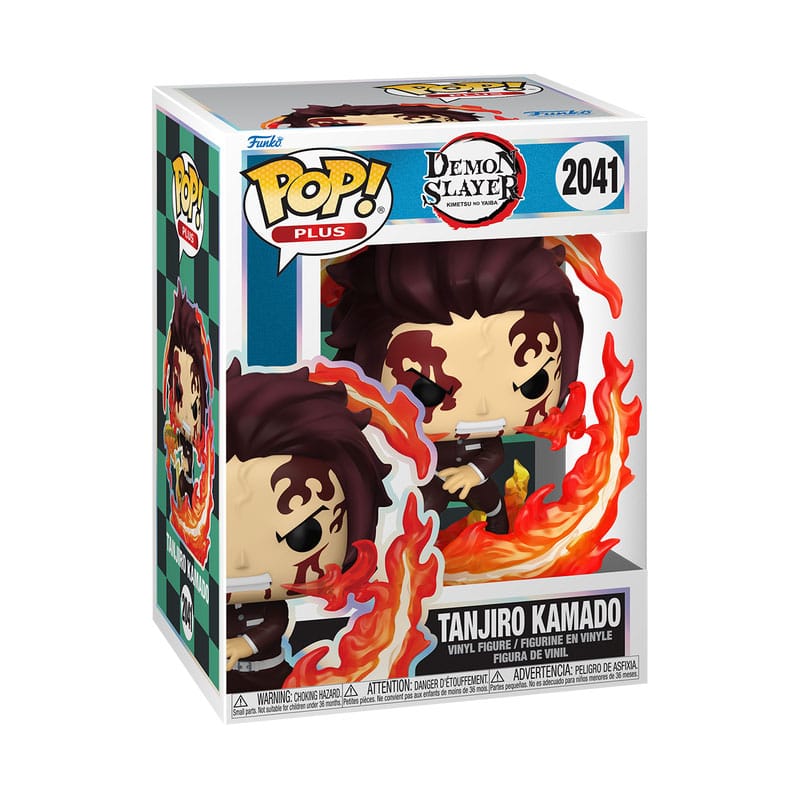 Demon Slayer: Kimetsu no Yaiba POP! Plus Vinyl Figur Tanjiro (Dancing Flash) 9 cm