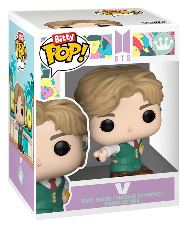 BTS Bitty POP! Stages Vinyl Figure V (Dynamite) 2,5 cm