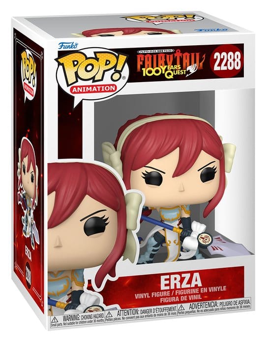 Fairy Tail 100 Year Quest POP! Animation Vinyl Figures Erza 9 cm 