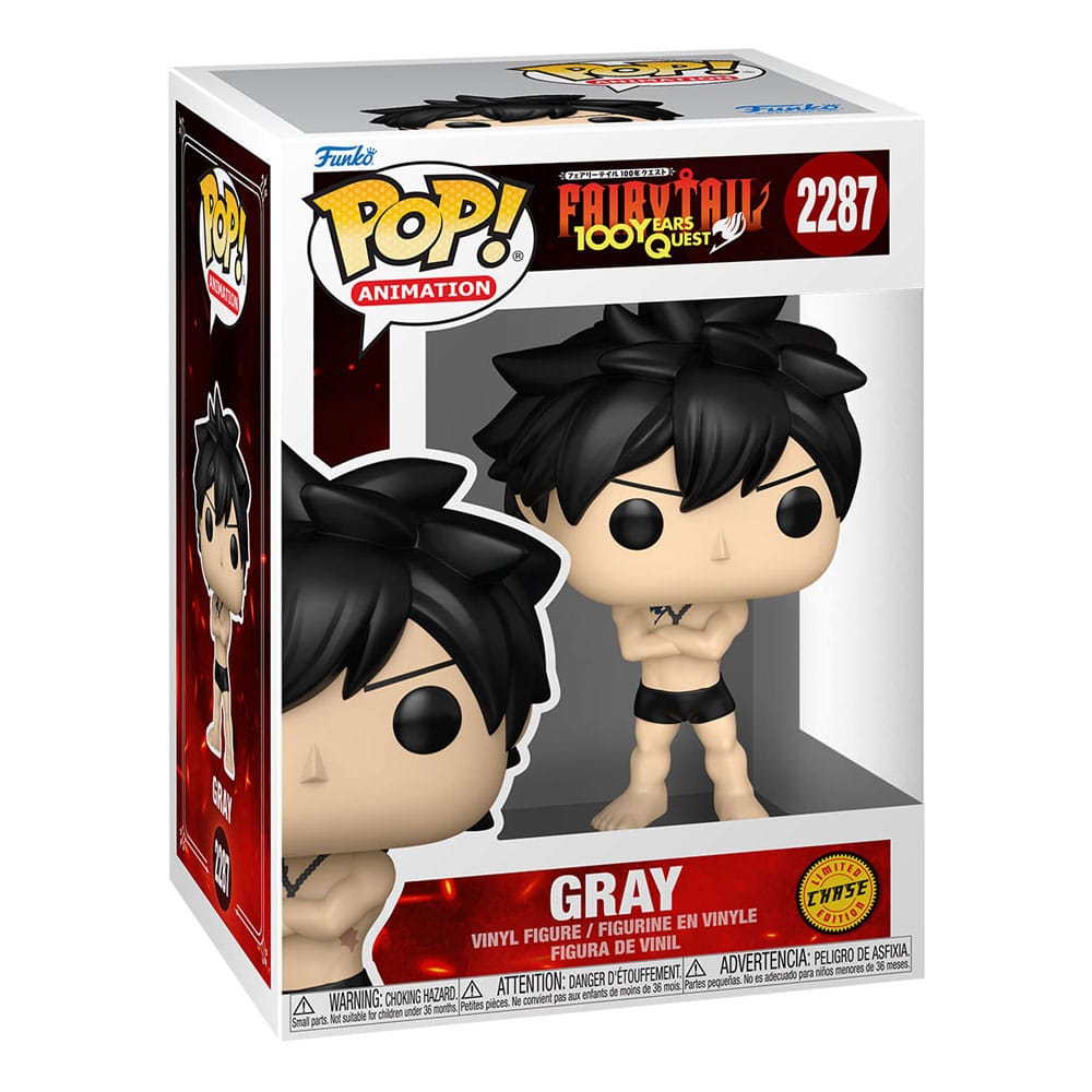 Fairy Tail 100 Year Quest POP! Animation Vinyl Figures Gray 9 cm - CHASE