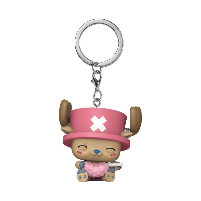 One Piece POP! Vinyl Keychain 4 cm Chopper w/Cotton Candy Display (12)