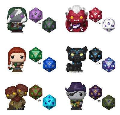 Dungeons & Dragons Bitty POP! & Dice Mystery Series 1 (Blind Box)