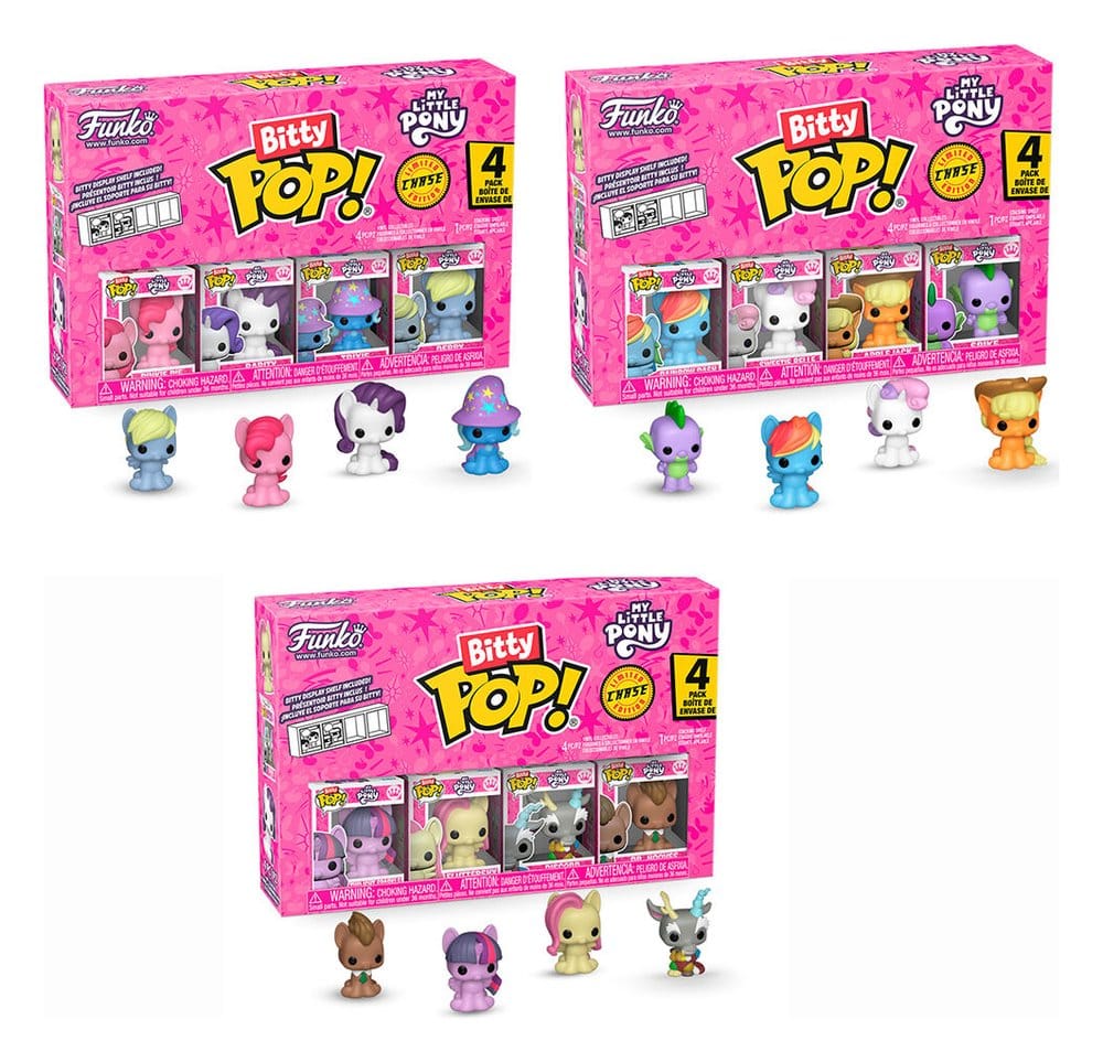 My Little Pony POP! Vinyl Figures PDQ 2.5 cm Assortment (12)