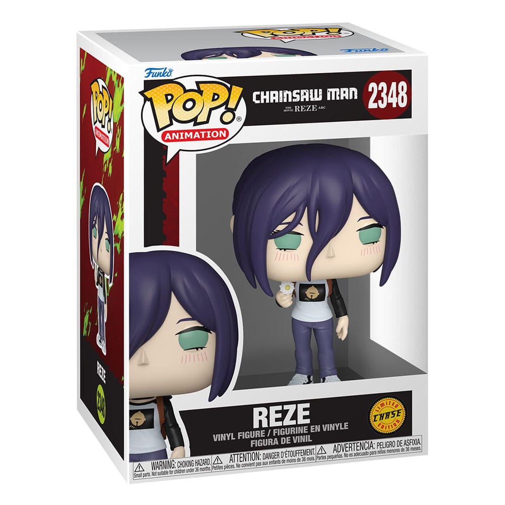 Chainsaw Man POP! Animation Vinyl Figuren Reze 9 cm - CHASE
