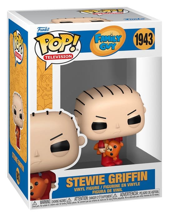 Family Guy POP! Television Vinyl Figur Stewie Griffin 9 cm