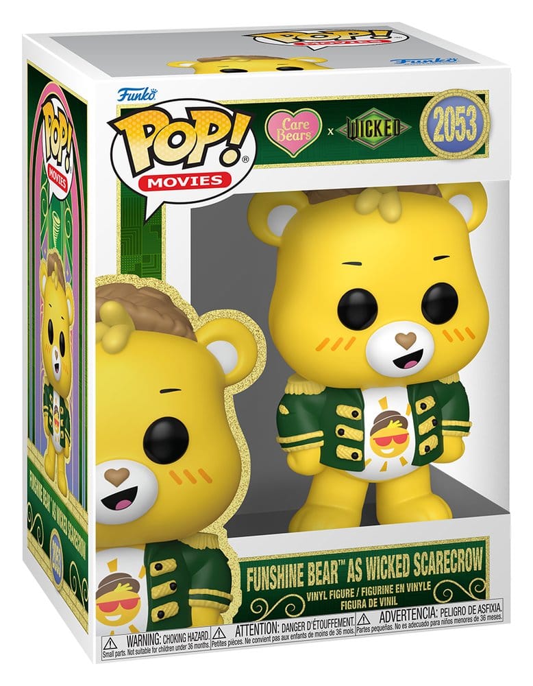Wicked x Die Glücksbärchis POP! Vinyl Figur Funshine Bear Scarecrow 9 cm