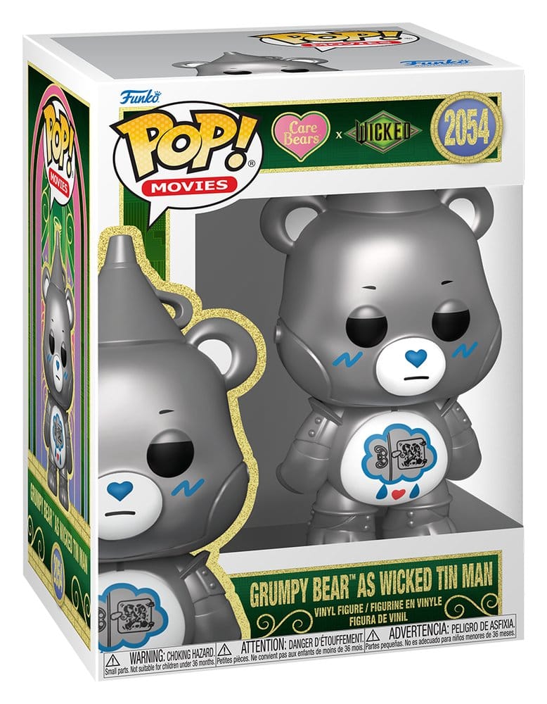 Wicked x Die Glücksbärchis POP! Vinyl Figur Grumpy Bear as Wicked Tin Man 9 cm