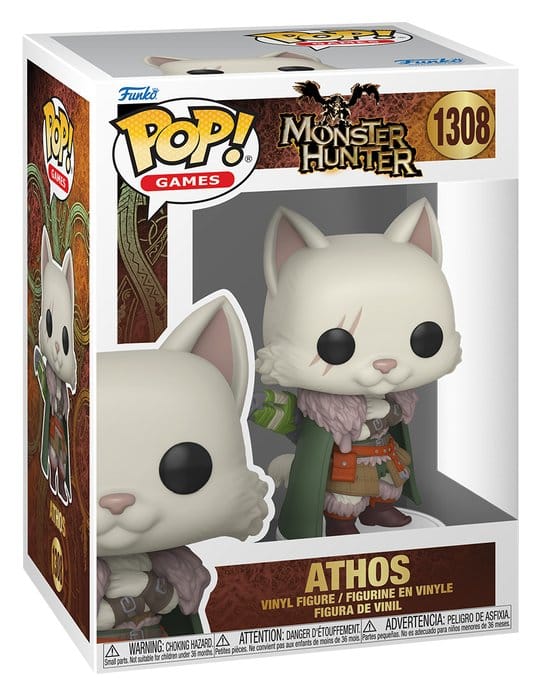 Monster Hunter Wilds POP! Games Vinyl Figur Athos 9 cm