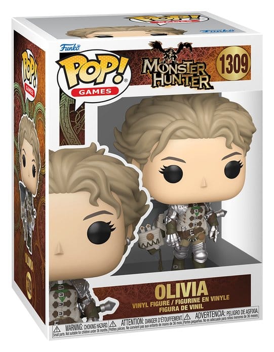 Monster Hunter Wilds POP! Games Vinyl Figur Olivia 9 cm