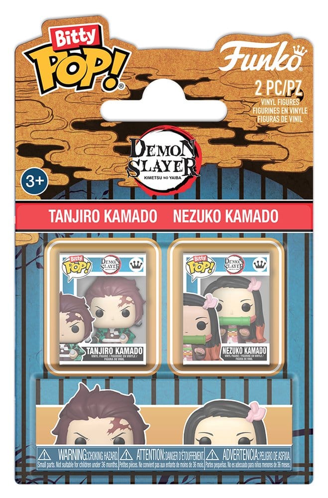 Demon Slayer: Kimetsu no Yaiba POP! Vinyl Figuren 2er-Pack Tanjiro & N