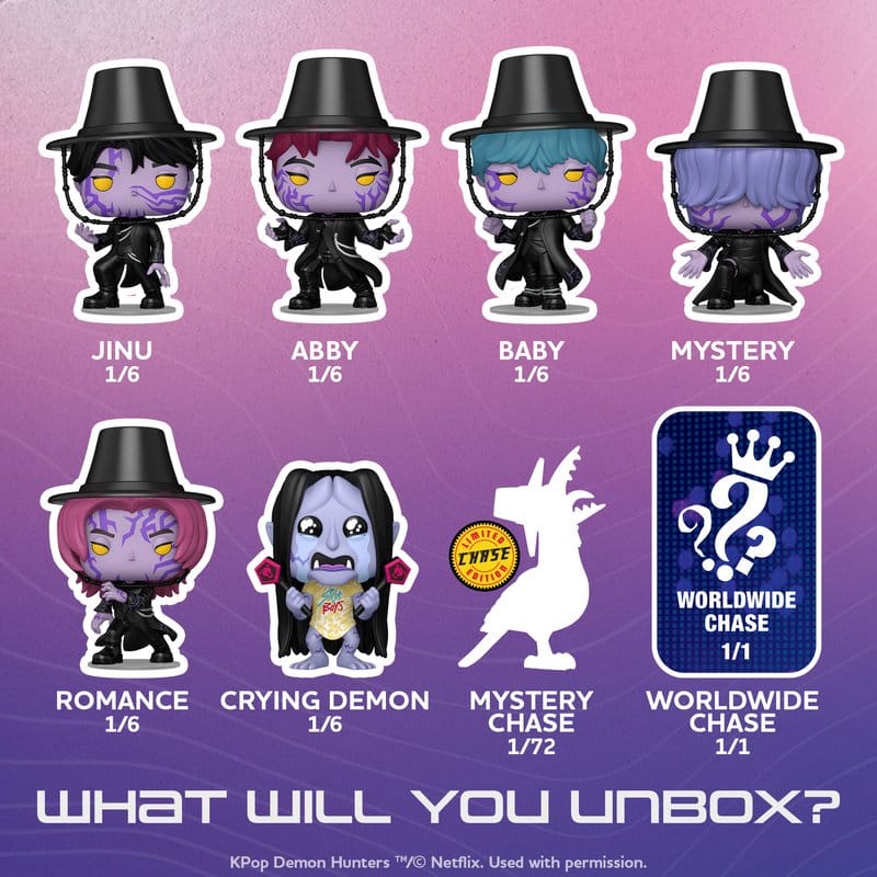 KPop Demon Hunters POP! Mystery Vinyl Figur 9 cm (Blind Box)