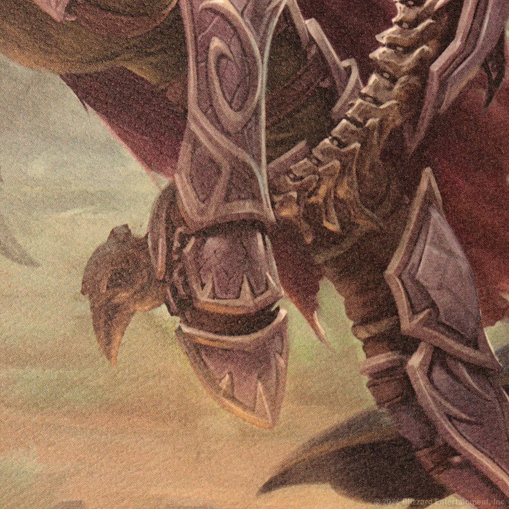 World of Warcraft Kunstdruck Sylvanas vs Anduin Wrynn Limited Edition 42 x 30 cm