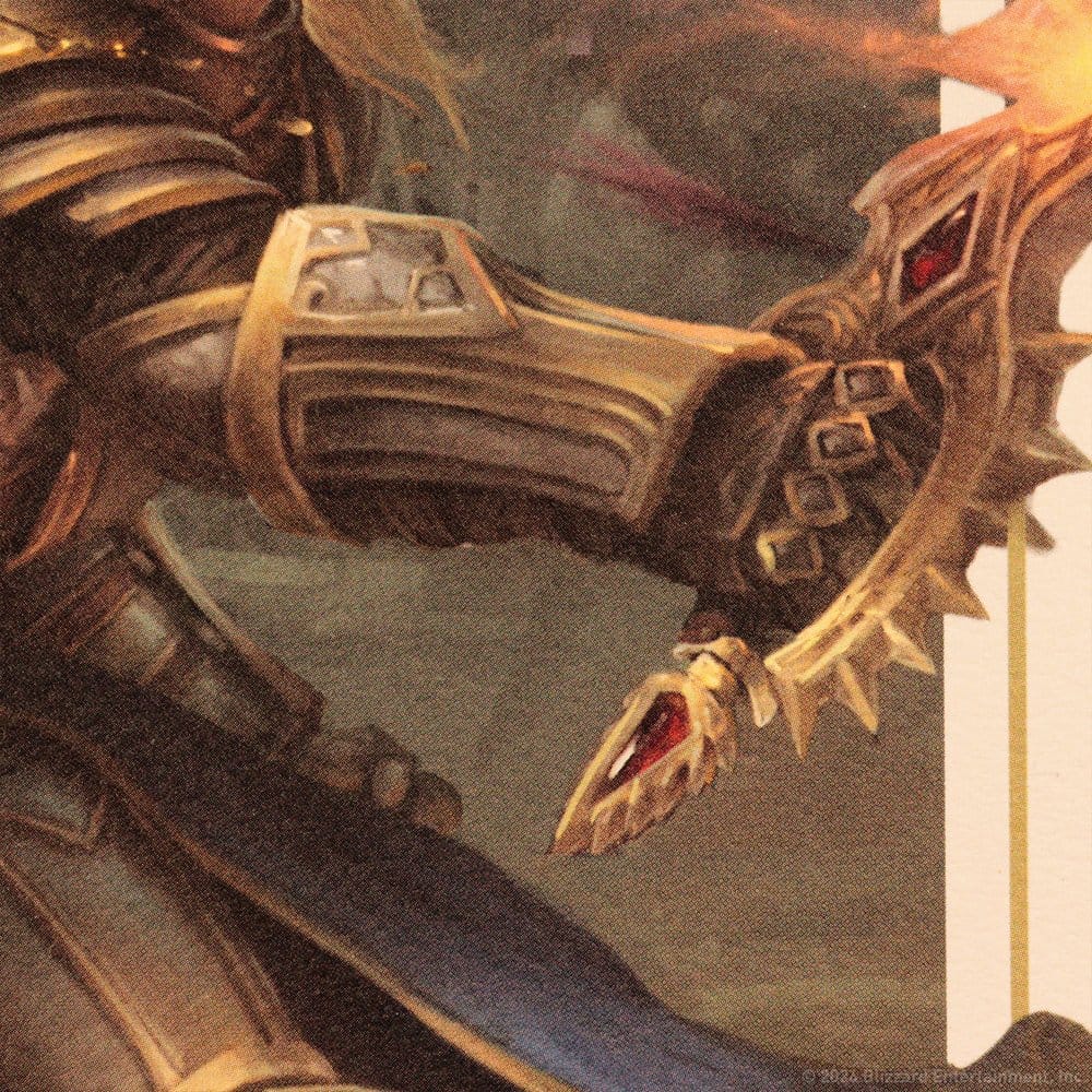 World of Warcraft Kunstdruck Sylvanas vs Anduin Wrynn Limited Edition 42 x 30 cm