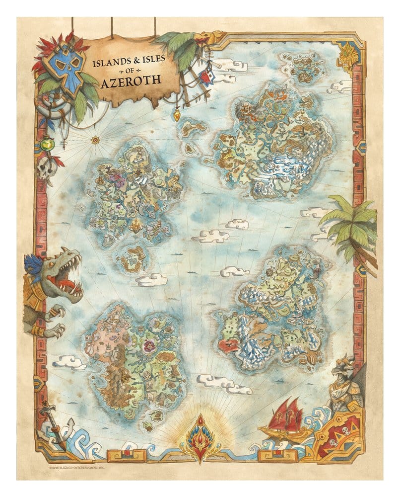 World of Warcraft Art Print Set, Limited Edition, 36 x 28 cm
