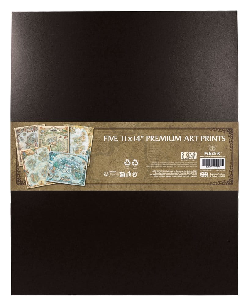 World of Warcraft Art Print Set, Limited Edition, 36 x 28 cm