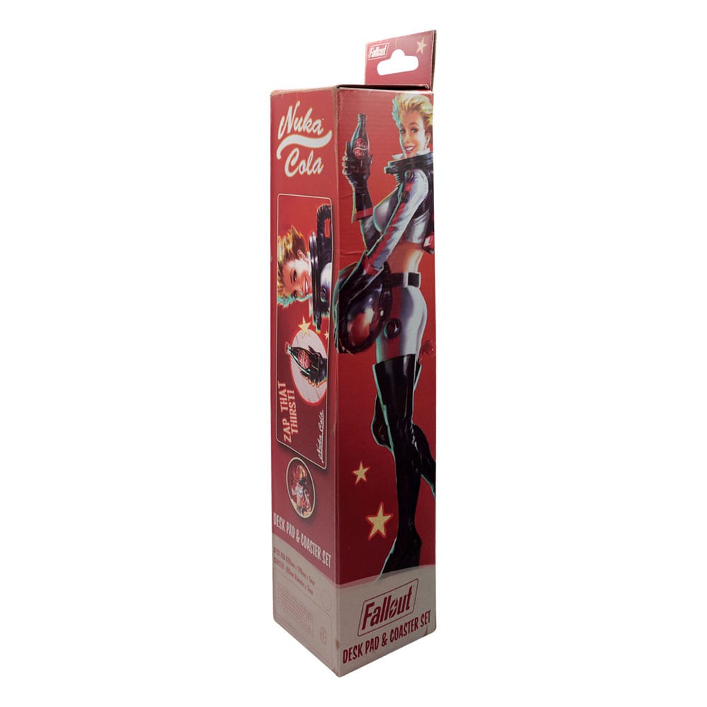 Fallout Desk Mat & Coasters Nuka-Cola