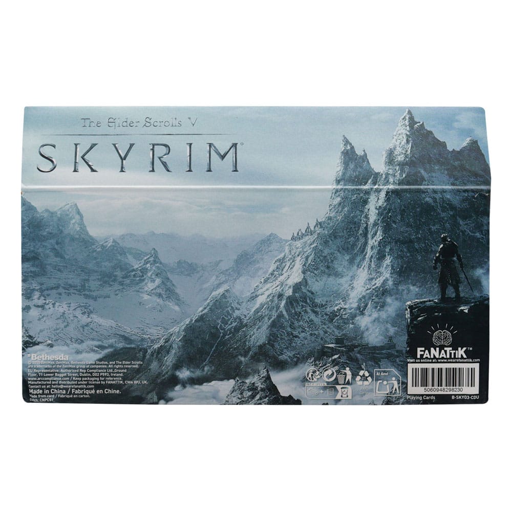 Elder Scrolls Skyrim Spielkarten
