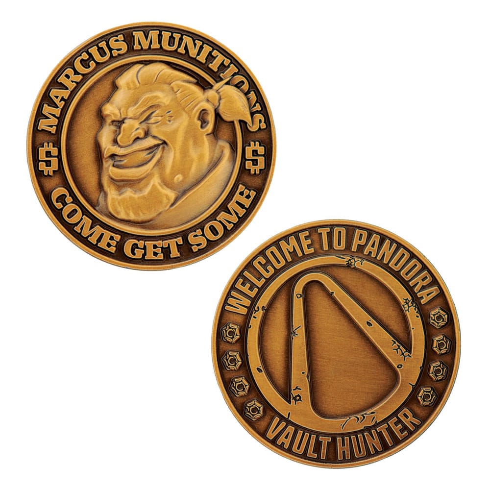 Borderlands Sammelmünze Marcus Munitions Limited Edition