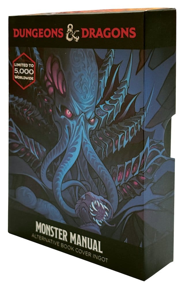 Dungeons & Dragons Ingot Monster Manual Alternate Cover Limited Edition     