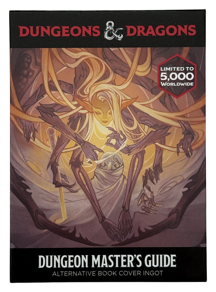 Dungeons & Dragons Ingot Dungeon Masters Guide Alternate Cover Limited Edition      
