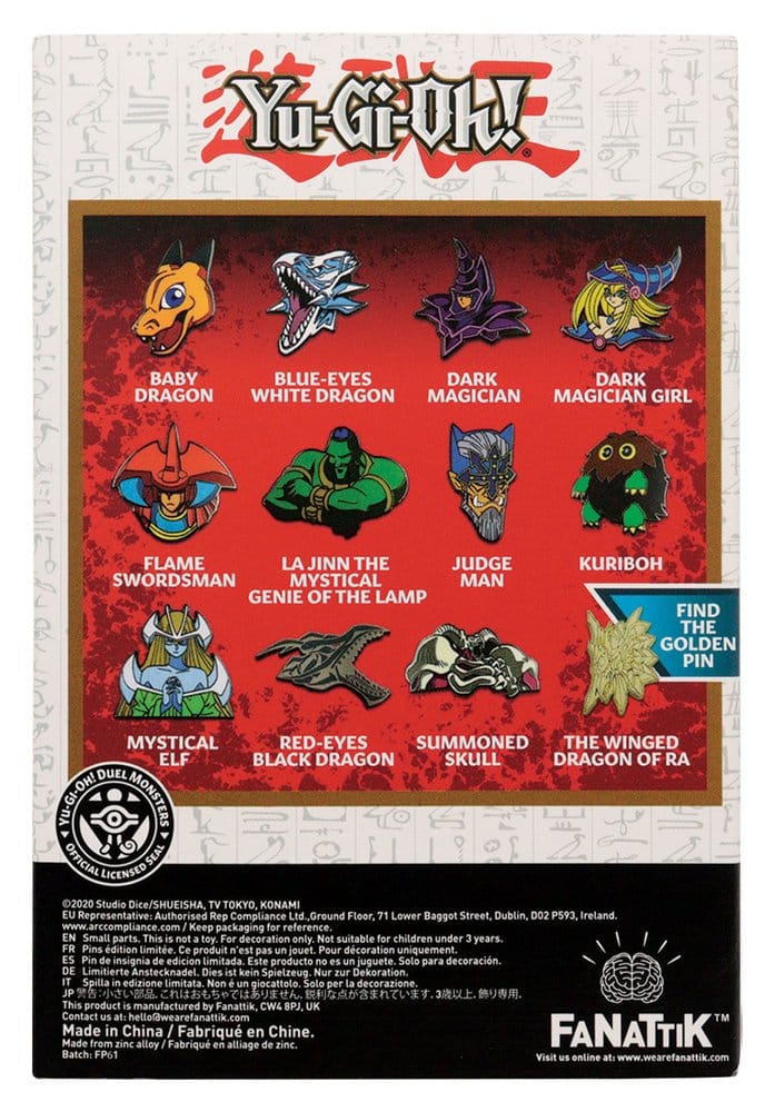 Yu-Gi-Oh! Mystery Ansteck-Pin Volume 2 (Blind Box)