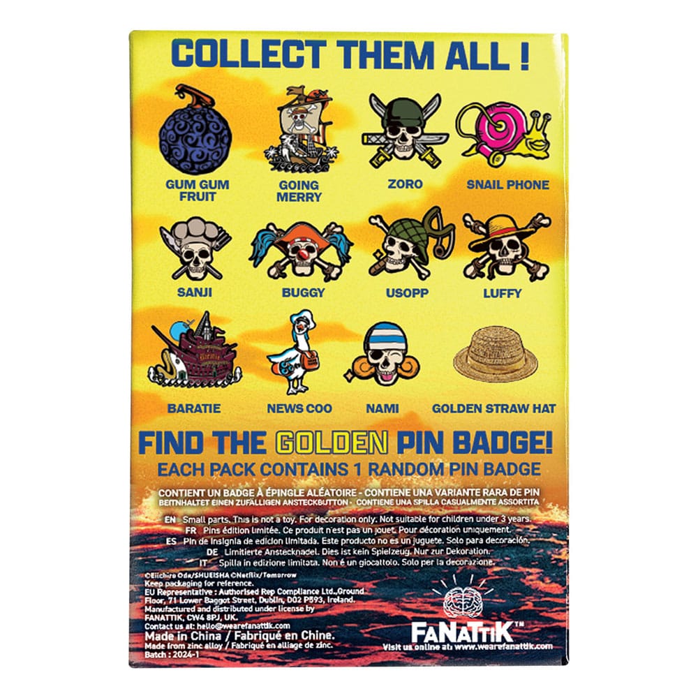 One Piece Pin Badge Mystery Pin