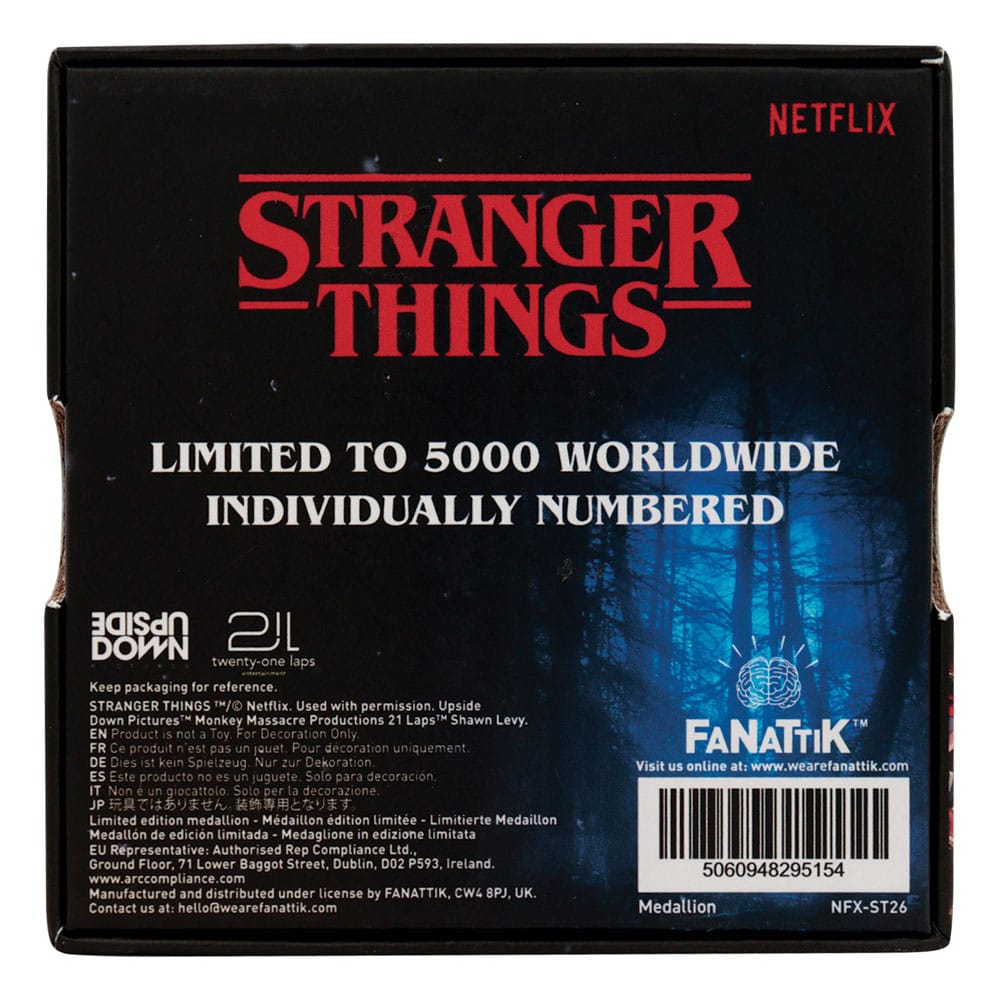 Stranger Things Hellfire Club Limited Edition Medal