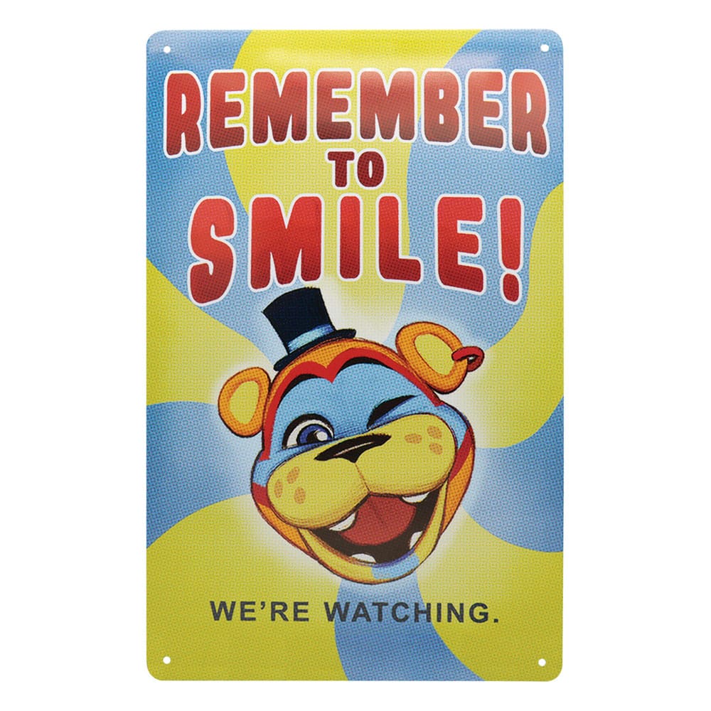 Five Nights at Freddy's Tin Sign