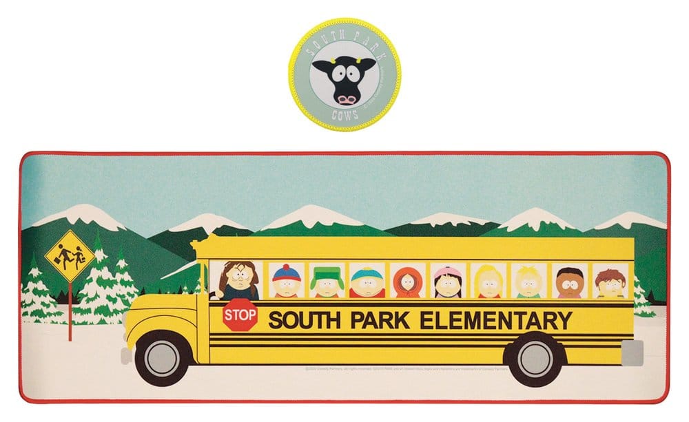 South Park Schreibtischunterlage & Untersetzer Elementary School Bus