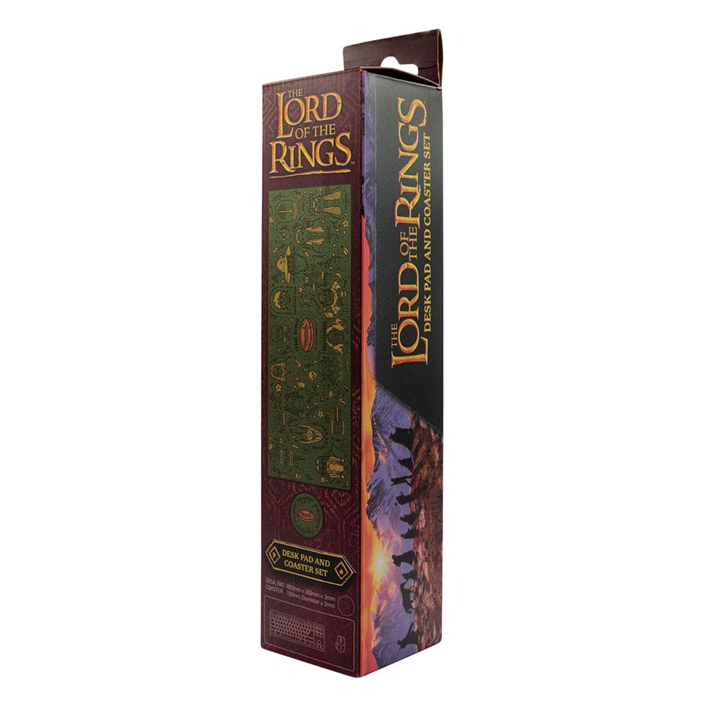 Lord of the Rings Desk Pad & Coaster Set 