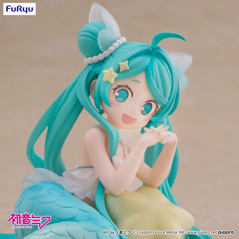 Hatsune Miku Desktop Fairy PVC Statue Hatsune Miku Mermaid Princess Ver. 9 cm