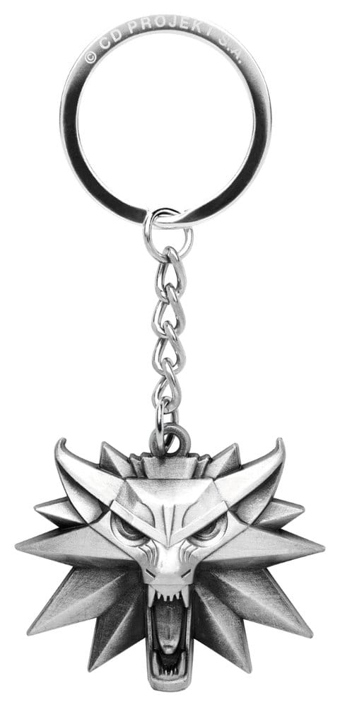 The Witcher 3 Schlüsselanhänger Wolf Medallion