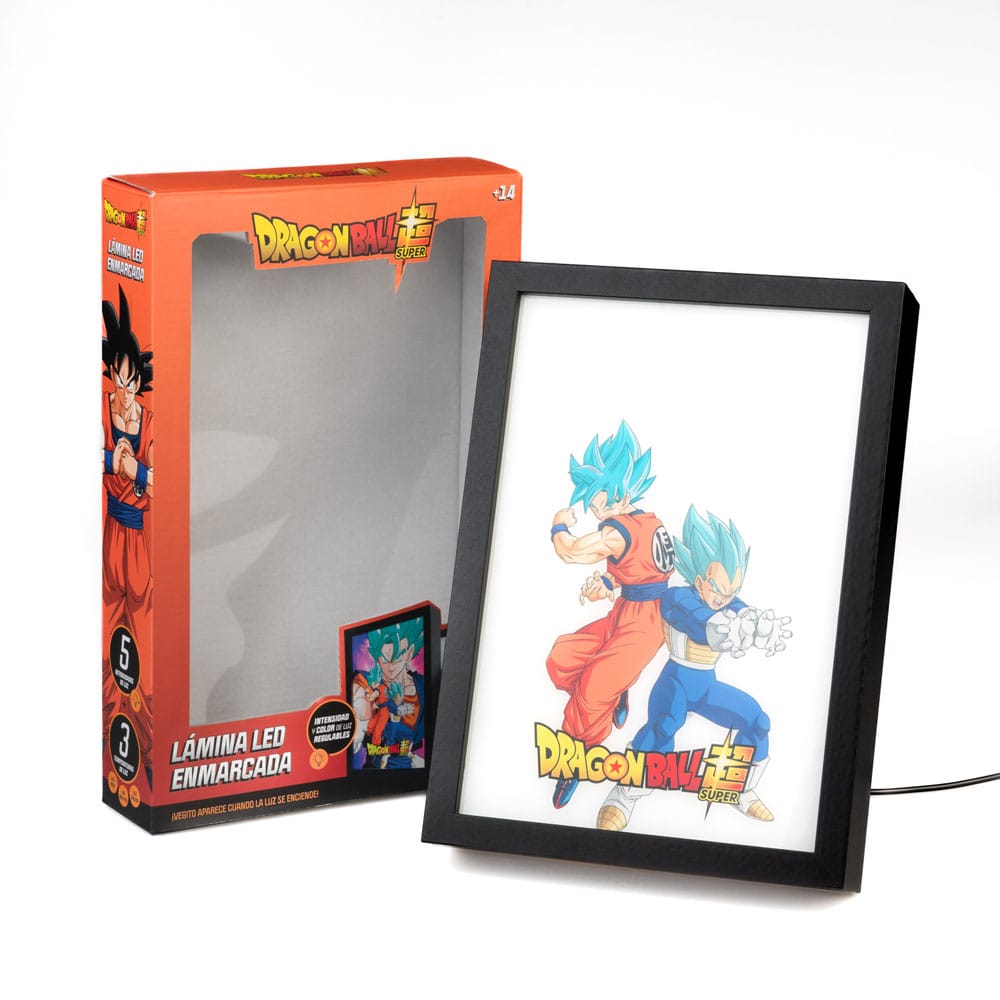 Dragon Ball Super LED-Druck mit Rahmen