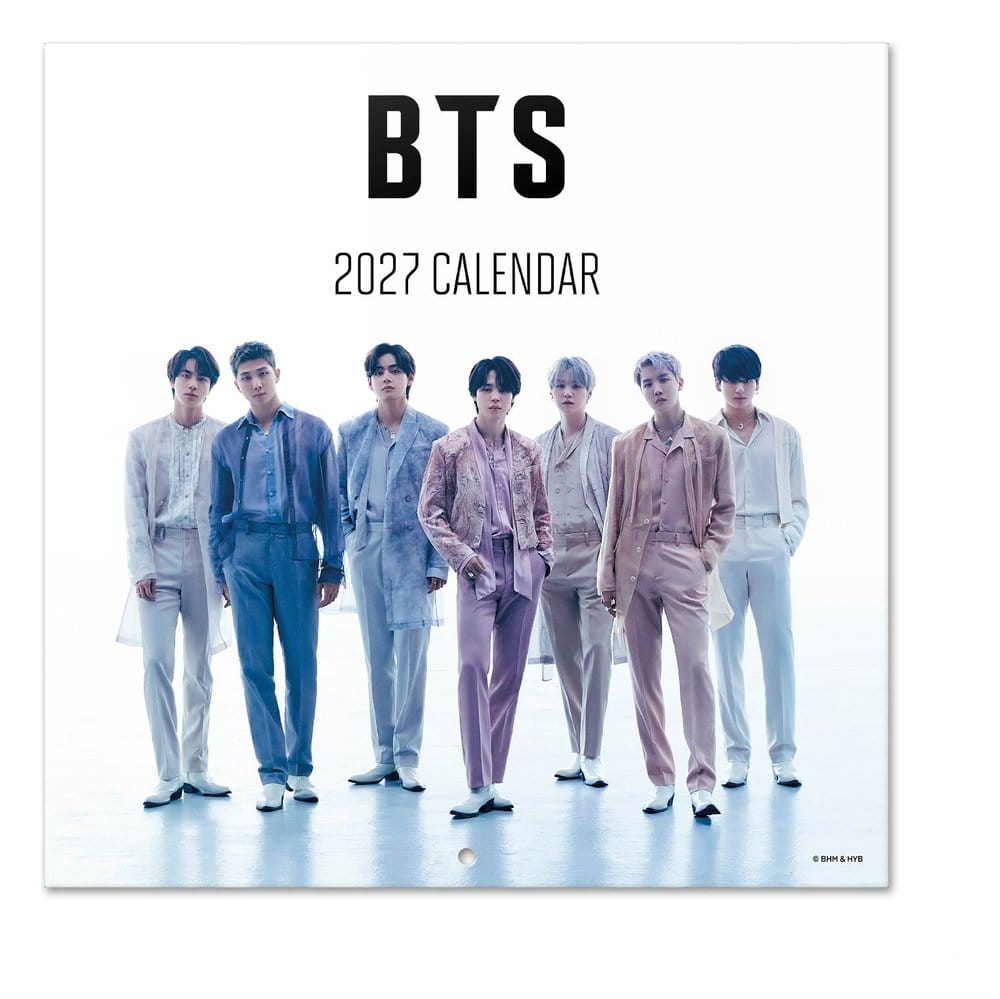 BTS Wandkalender 2027 30 x 30 cm