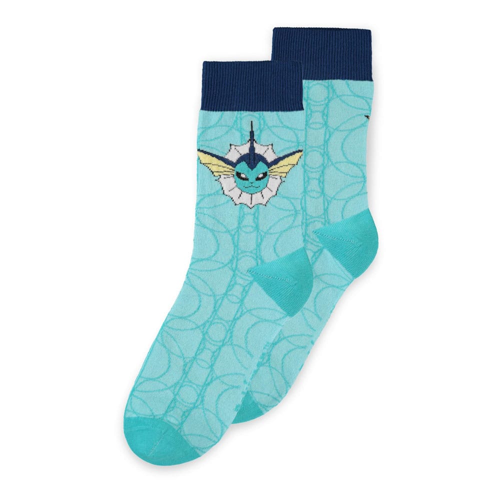 Pokémon Socks, 3-Pack: Eevee Evolution, Sizes 35–38
