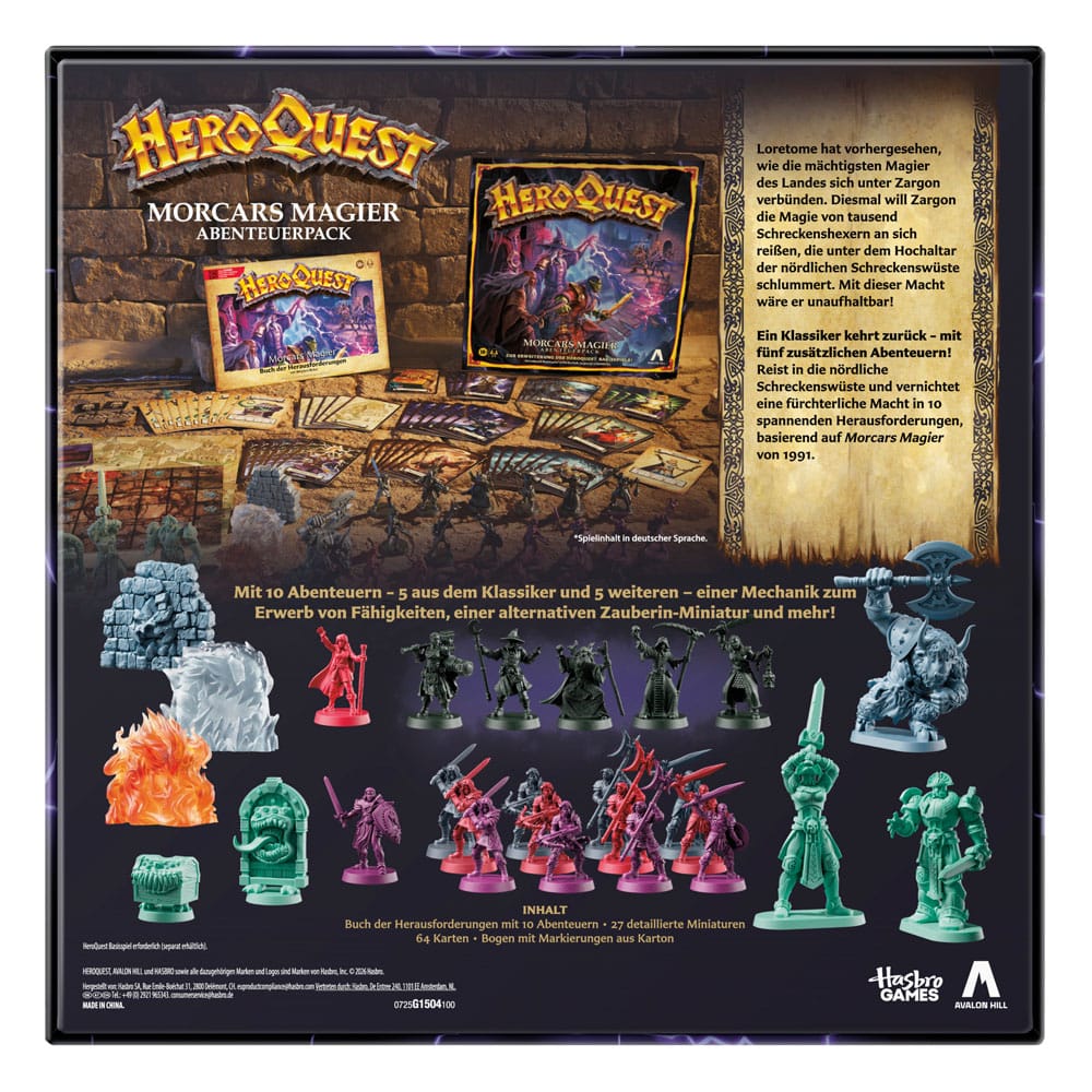HeroQuest Brettspiel-Erweiterung Morcars Magier Abenteuerpack (DE)