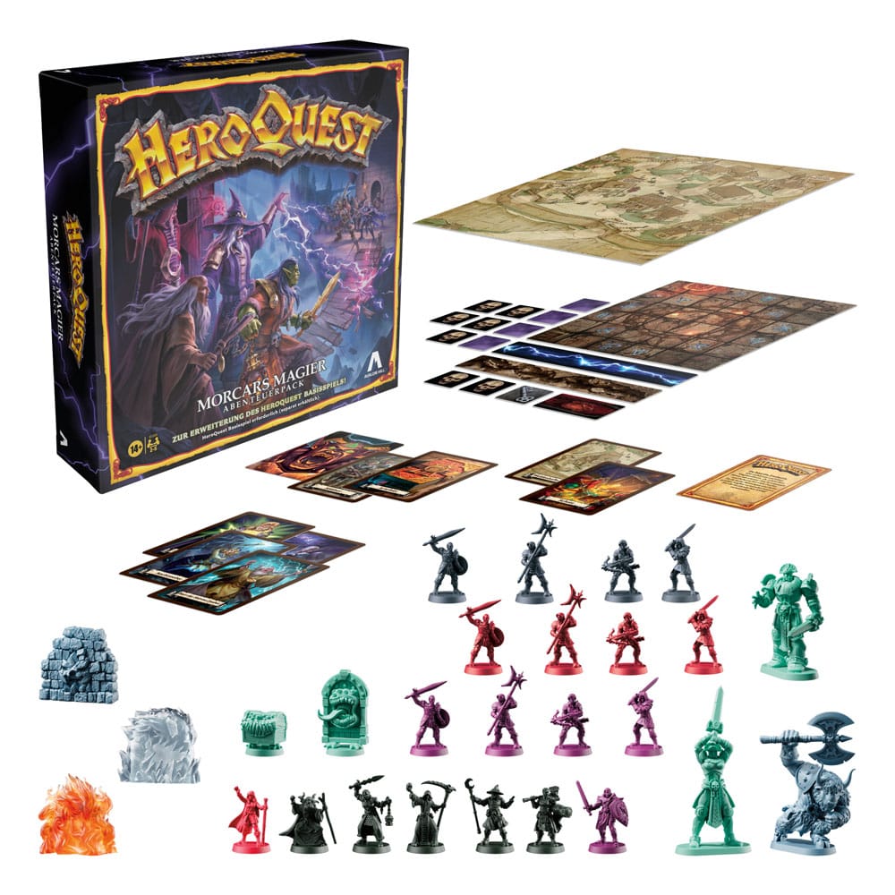 HeroQuest Brettspiel-Erweiterung Morcars Magier Abenteuerpack (DE)