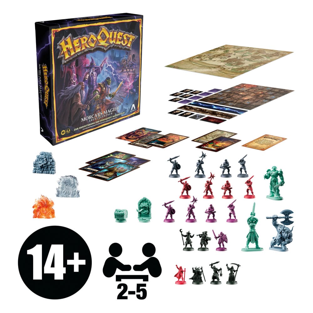 HeroQuest Brettspiel-Erweiterung Morcars Magier Abenteuerpack (DE)