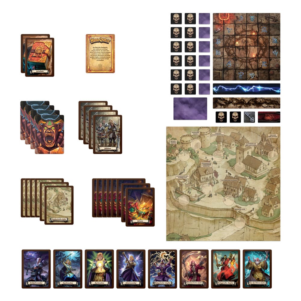 HeroQuest Brettspiel-Erweiterung Morcars Magier Abenteuerpack (DE)